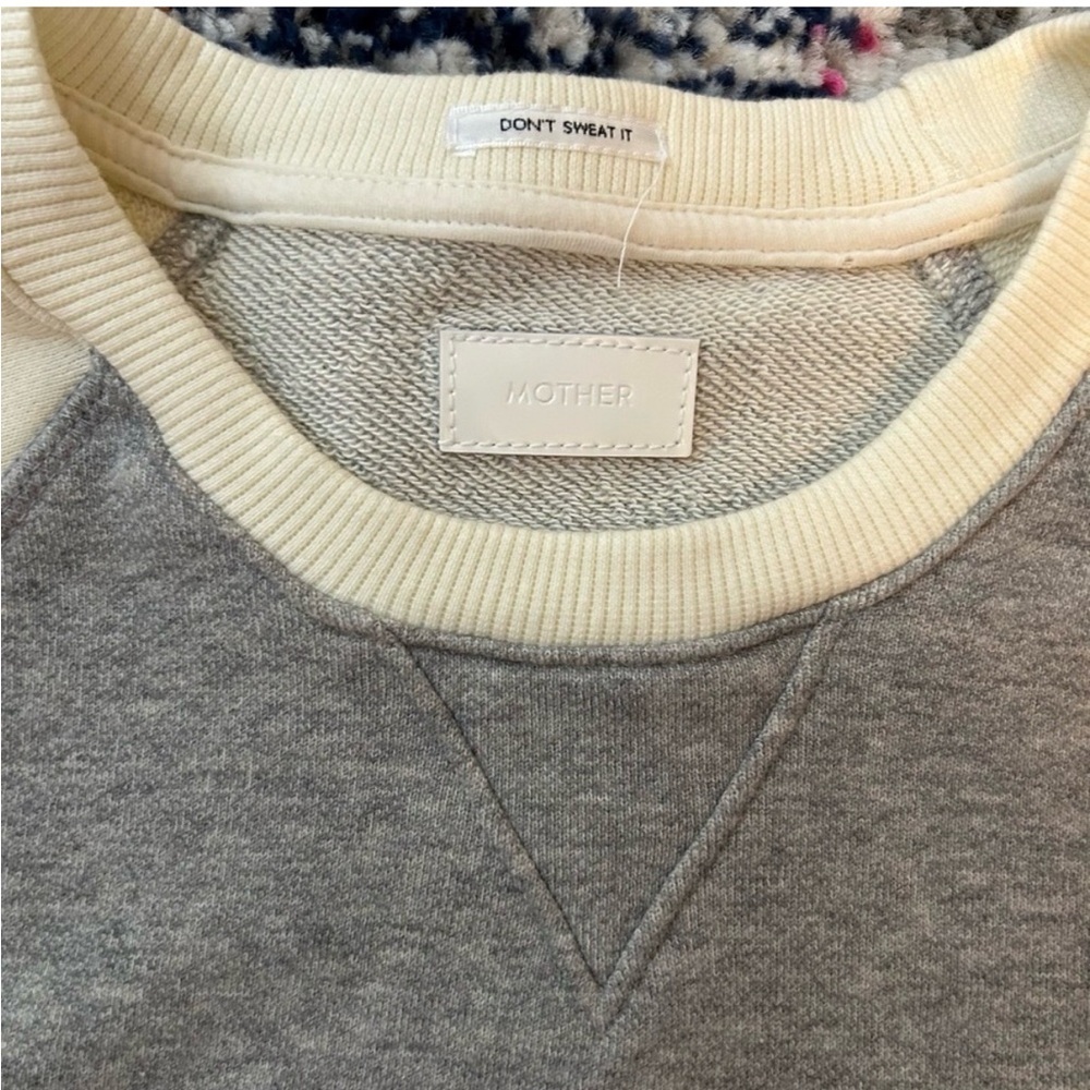 Mother The Square Adios Raglan Sweatshirt XS - Picture 7 of 7